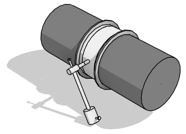 Обратный вентиляционный клапан VKO Круглый